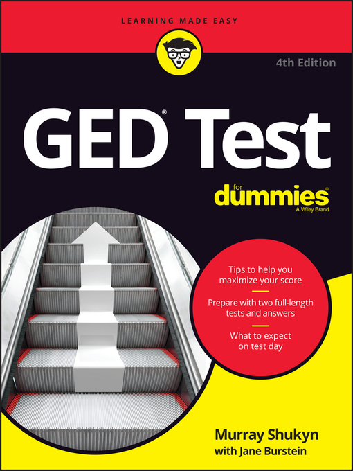 Title details for GED Test For Dummies by Murray Shukyn - Available